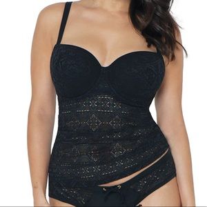 SOLD🌸Curvy Kate Rush Tankini 30J Padded